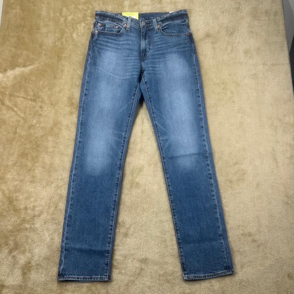 Levis 511‎ Slim Mens Jeans 31x34 Blue Premium Performance Stretch 04511-5242 NWT